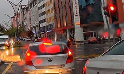 Nevşehir’de Kırmızı Işıkta Tehlikeli Trafik İhlali