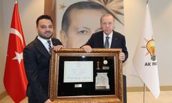 Ürgüp Mustafapaşa'nın Tarihi Mührü Cumhurbaşkanı Erdoğan'a Takdim Edildi