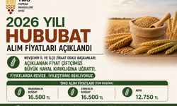 Nevşehir Ziraat Odalarından TMO’nun 2026 Hububat Fiyatlarına Tepki