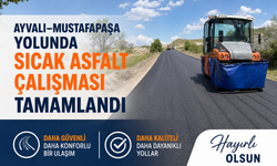 Nevşehir’de Bir İlk: Köy Yoluna Sıcak Asfalt
