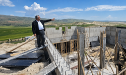 Avanos’ta 1800 Tonluk İçme Suyu Deposu İnşaatı Hızla Sürüyor