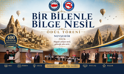 Nevşehir'de "Bir Bilenle Bilge Nesil" Ödül Töreni Düzenlendi
