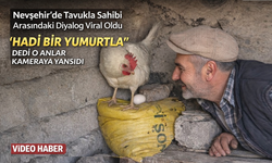 Nevşehir’de Tavukla Menemen İçin “Yumurta Pazarlığı” Gülümsetti