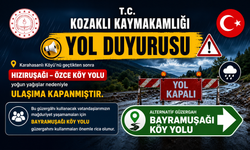 Kozaklı Kaymakamlığı Duyurdu: Bu Yol Ulaşıma Kapatıldı