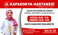 Kapadokya Hastanesi’nde Çocuk Diş Hekimliği Uzmanı Göreve Başladı