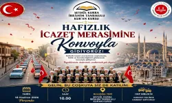 Nevşehir'de Düğün Değil, Hafız Konvoyu Var!