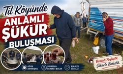 Nevşehir Til Köyünde Yağmur Duası Yerine Şükür Duası