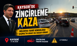 Moldova'nın Nevşehir Fahri Konsolosu Şaşmaz Kaza Geçirdi