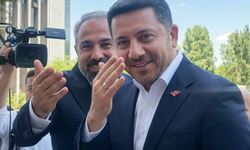 Nevşehir Belediye Başkanı Rasim Arı AK Parti Genel Merkezi’nde....