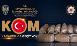 Nevşehir'de 280 kg açık kıyılmış tütün ele geçirildi