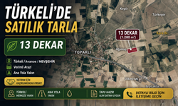 Nevşehir Türkeli'nde 13 Dekarlık Satılık Tarla