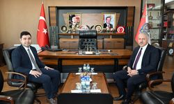 Derinkuyu Cumhuriyet Savcısı Öztürk’ten Emniyet Müdürü Karaman’a Veda Ziyareti