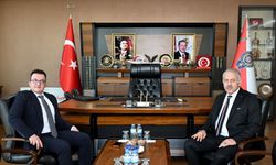 Başsavcı Karakoca, Nevşehir Emniyet Müdürü Karaman ile Vedalaştı