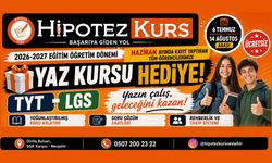 Hipotez Kurs'tan Öğrencilere Büyük Fırsat: Yaz Kursu Hediye!