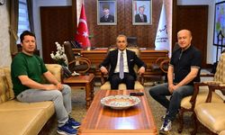 Eski Hakem Mutlu Çelik'ten Nevşehir Valisi Kök'e Ziyaret