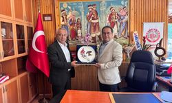Başkan Erkan Çiftci’den Başkan Özer’e Tebrik Ziyareti