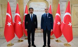 Kırşehir Valisi Demiryürek'ten Nevşehir Valisi Kök'e Hayırlı Olsun Ziyareti
