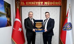 Başsavcı Karakoca, Nevşehir Emniyet Müdürü Karaman ile Vedalaştı