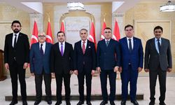 Azerbaycan Heyetinden Nevşehir Valisi Hüseyin Kök’e Ziyaret