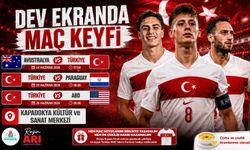 Nevşehirliler, Dünya Kupası heyecanını dev ekranda yaşayacak