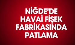 Niğde’de Havai Fişek Fabrikasında Patlama: 1 İşçi Hayatını Kaybetti