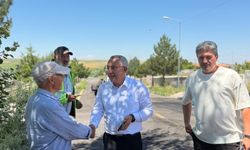Başkan Çiftci, Tuzköy Mahallesi’nde Çalışmaları Yerinde İnceledi