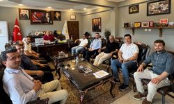 NTSO Başkan Adayı Mustafa Ertaş’tan Başkan Eren'e Ziyaret