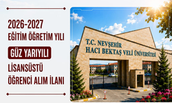 NEVÜ Fen Bilimleri Enstitüsü 294 Yüksek Lisans ve Doktora Öğrencisi Alacak