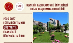 NEVÜ Turizm Araştırmaları Enstitüsü 156 Yüksek Lisans ve Doktora Öğrencisi Alacak