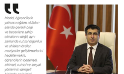 Rektör Aktekin'in Türkiye Yüzyılı Maarif Modeli’ne İlişkin Değerlendirmeleri Eğitime Bakış Dergisi'nde Yayımlandı