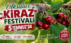 Ürgüp Aksalur'da Kiraz Festivali Başlıyor