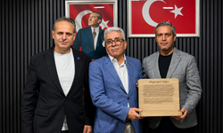 İstanbul Kapadokya Nevşehirliler Derneği'nden Eşref Karaman'a Nezaket Ziyareti