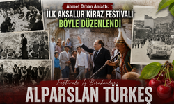 Aksalur Kiraz Festivali'nin 50 Yıllık Hikâyesi Ortaya Çıktı