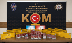 Nevşehir'de 2 Tonu Aşkın Kaçak Tütün Ele Geçirildi