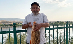 Gülşehirli Balıkçıdan 13 Kilo 800 Gramlık Dev Sazan