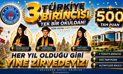 LGS 2026'da Türkiye'nin Zirvesinde Yine Altınyıldız: 3 Türkiye Birincisi