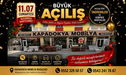 Kapadokya Mobilya Mağazası Yarın Hizmete Giriyor