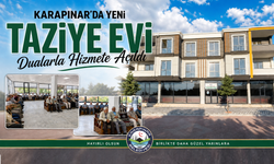 Nevşehir Karapınar'da Taziye Evi Dualarla Açıldı