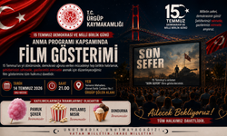 Ürgüp'te 15 Temmuz Anısına Açık Hava Sineması Düzenlenecek