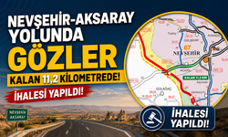 Nevşehir-Aksaray Yolunda 11,2 Kilometrelik Etap İçin İhale Tamamlandı