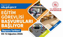 GSB'de Eğitim Görevlisi Başvuruları 3 Ağustos'ta Başlıyor