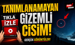 Nevşehir semalarında gizemli ışık!