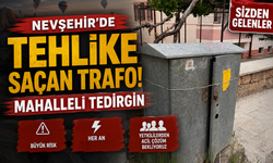 Nevşehir'de Bu Görüntü Endişe Yarattı!