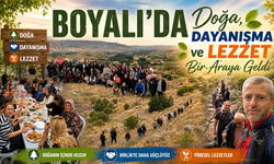 Boyalı'da Doğa ve Dayanışma Aynı Rotada Buluştu