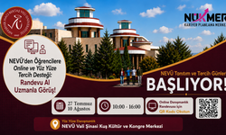 NEVÜ Tanıtım ve Tercih Günleri Başlıyor