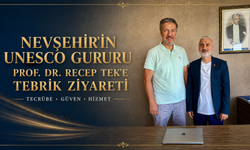 Nevşehir'den UNESCO'ya Uzanan Başarıya Tebrik Ziyareti