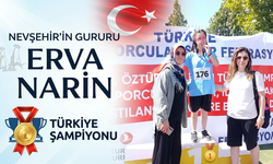 Nevşehirli Erva Narin Demirdöğen Türkiye Şampiyonu Oldu