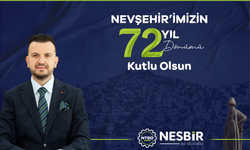 NTSO Başkan Adayı Mustafa Ertaş'tan Nevşehir'in 72. İl Yılı Mesajı