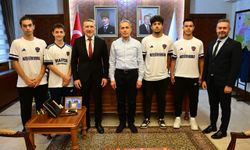 Nevşehir Gücü Spor Kulübü'nden Vali Hüseyin Kök'e Ziyaret
