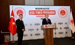 Nevşehir Cumhuriyet Başsavcısı Karakoca’ya Veda Proğramı
